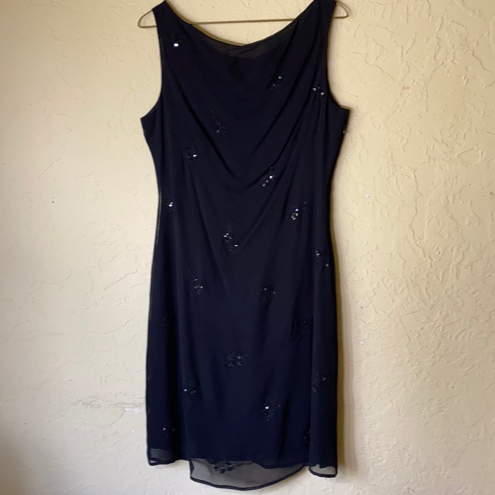 Esprit De Corp black short sleeve dress size 7/8